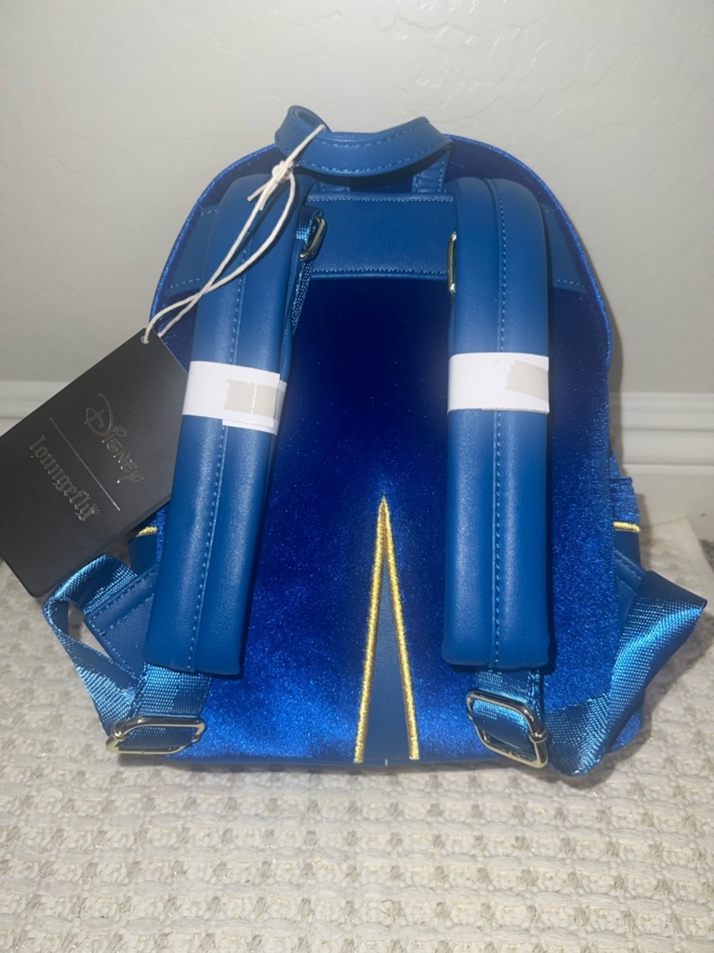 NWT Loungefly Disney Beauty And The Beast Velour Cosplay Mini Backpack RARE - Picture 6 of 8